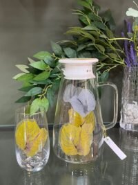 Service a eau couvercle en céramique