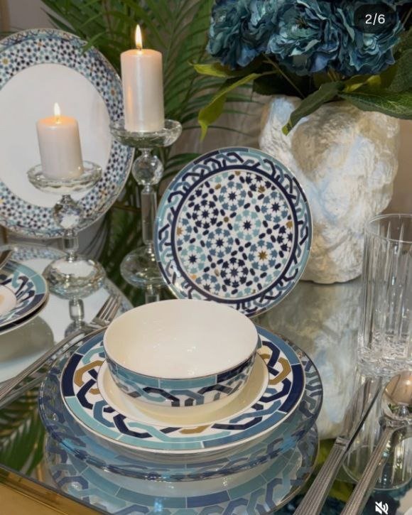 6019529547797171125 Service de table Zellidj 30 pcs