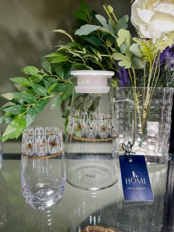 Service a Eau Avec couvercle a céramique Bridgerton