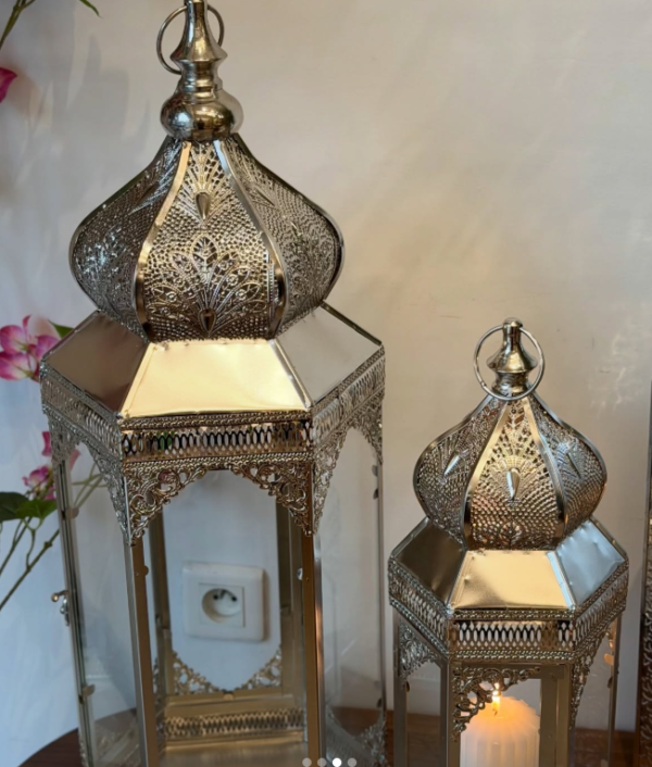 Capture d'écran 2026-01-23 202326 Lanterne arabesque en argent 2 pcs