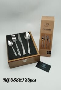 Ménagère argenten inox 36 pcs Secret Gourmet
