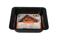 Plat four en acier carbonique