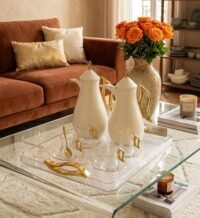 Ensemble de thermos et tasse a thé