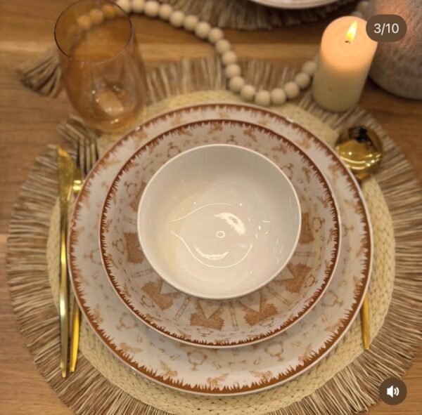 Service de table 24 Pcs